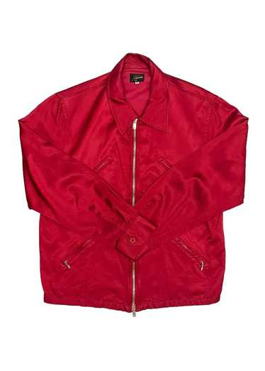 Needles Needles Red Zip Overshirt