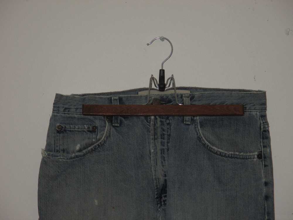 Gap Vintage 1990s Gap Distressed Stonewash Jeans - image 2