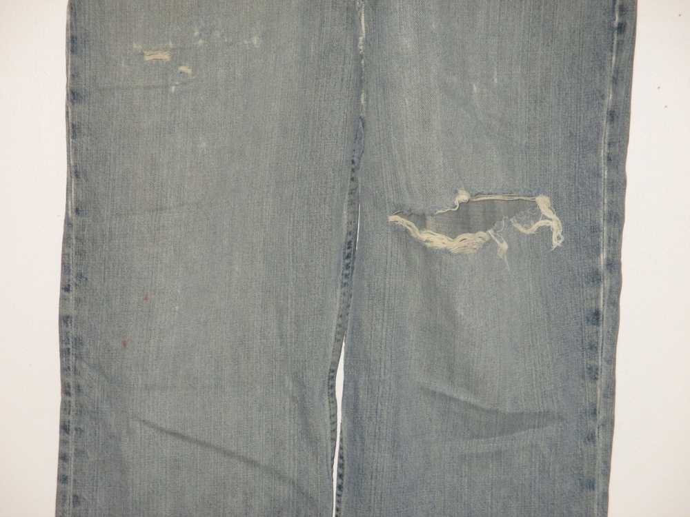 Gap Vintage 1990s Gap Distressed Stonewash Jeans - image 3