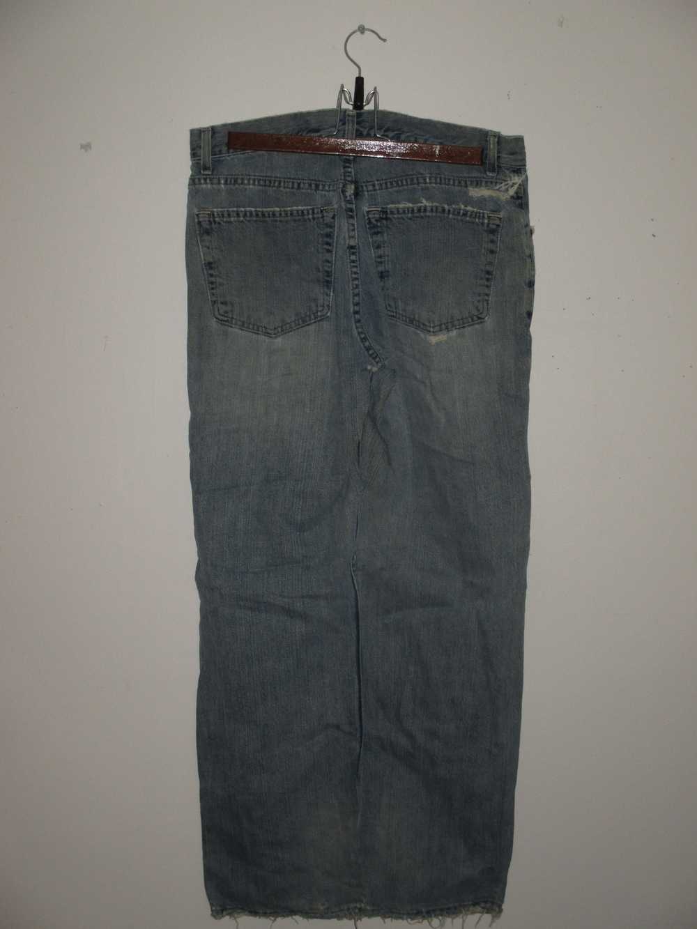 Gap Vintage 1990s Gap Distressed Stonewash Jeans - image 6