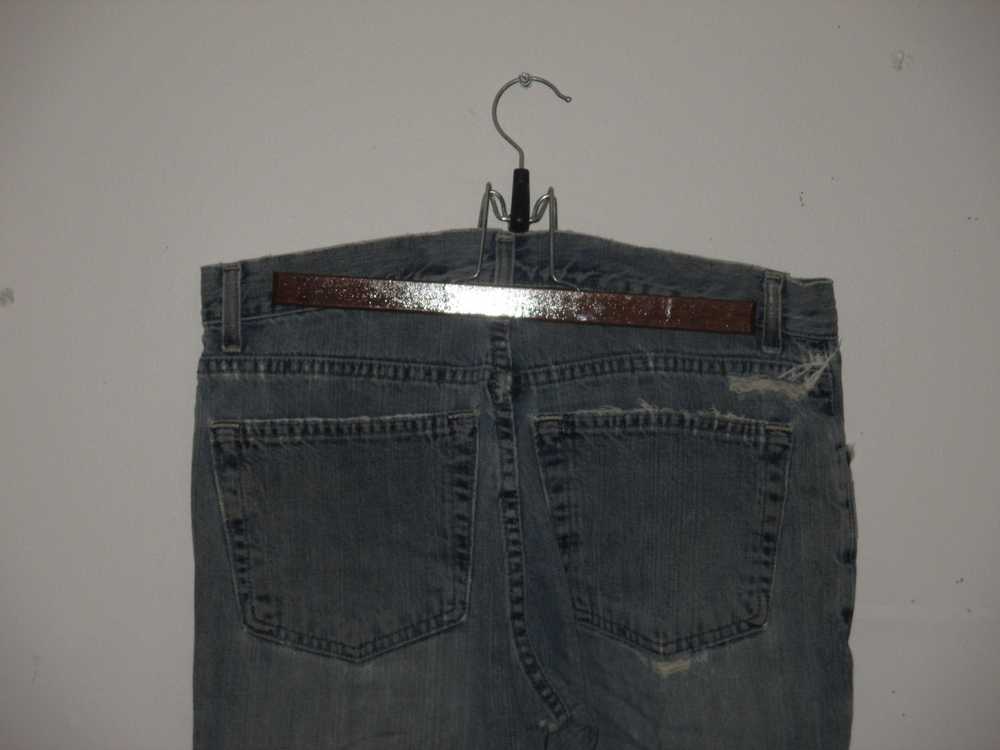 Gap Vintage 1990s Gap Distressed Stonewash Jeans - image 7