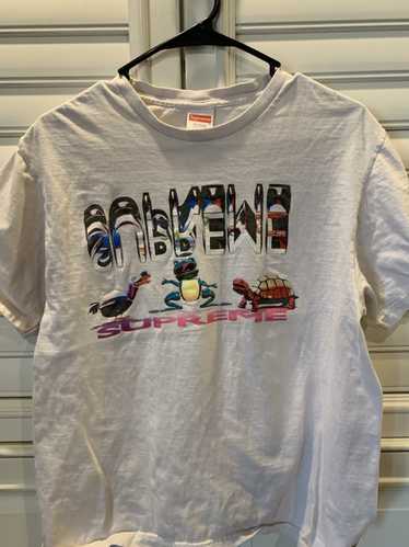 supreme friends tee white