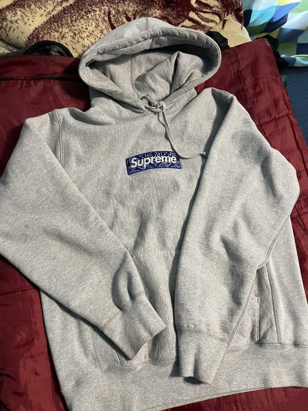 Supreme Supreme Bandana Box Logo Hoodie - image 1