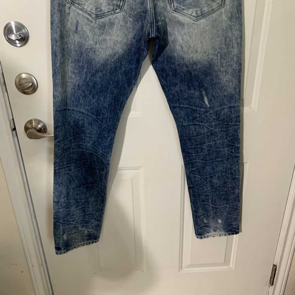 Prps Fury Model Acid Wash Indigo blue distressed … - image 7