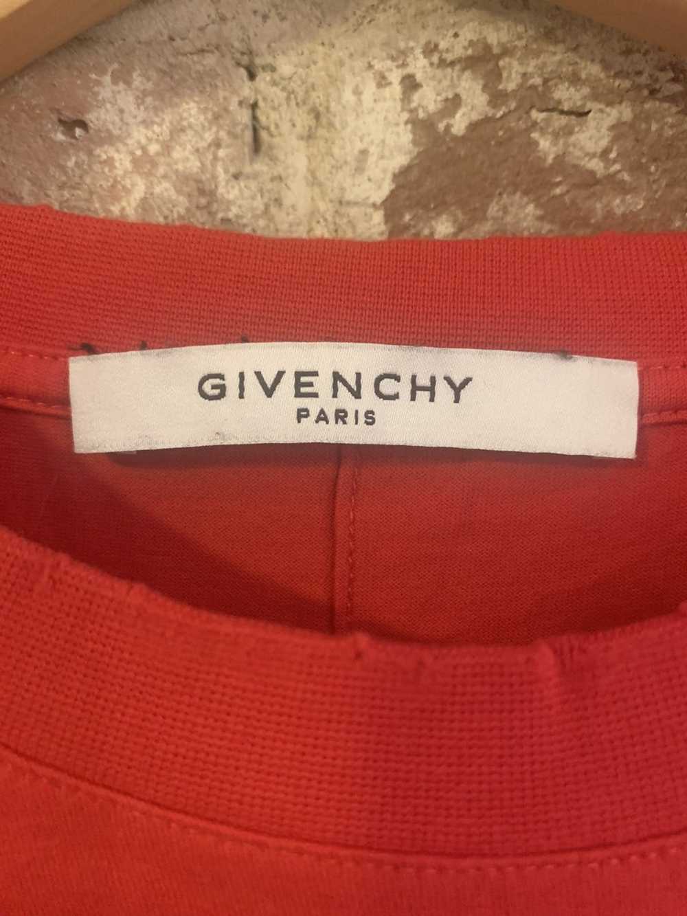 Givenchy Givenchy distressed box logo tee - image 4