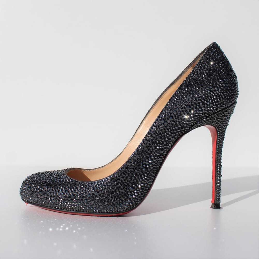 Christian Louboutin Fifi glitter heels - image 2