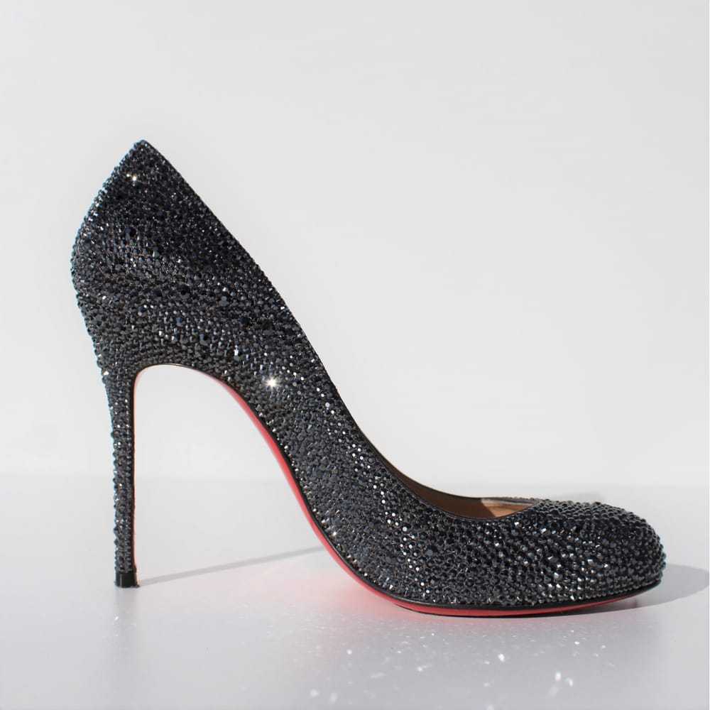 Christian Louboutin Fifi glitter heels - image 3