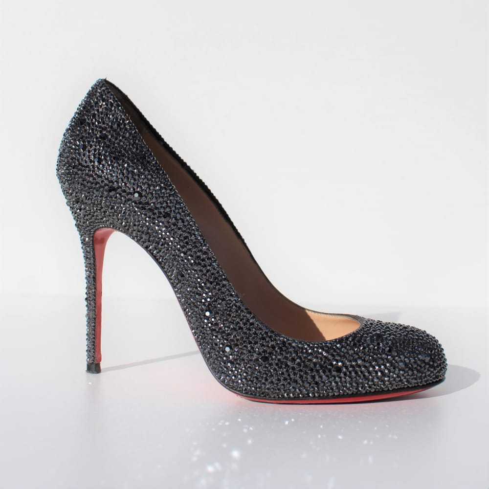 Christian Louboutin Fifi glitter heels - image 4