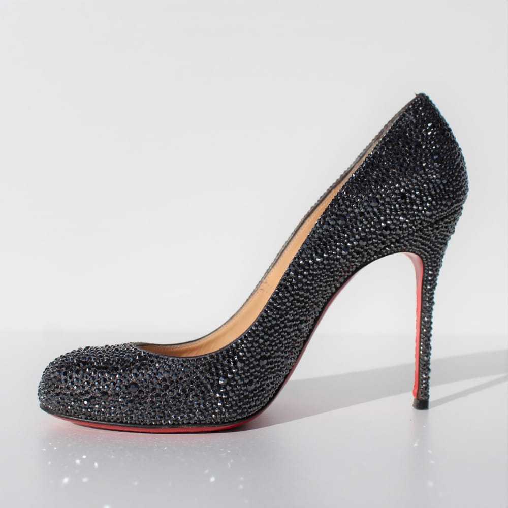 Christian Louboutin Fifi glitter heels - image 5