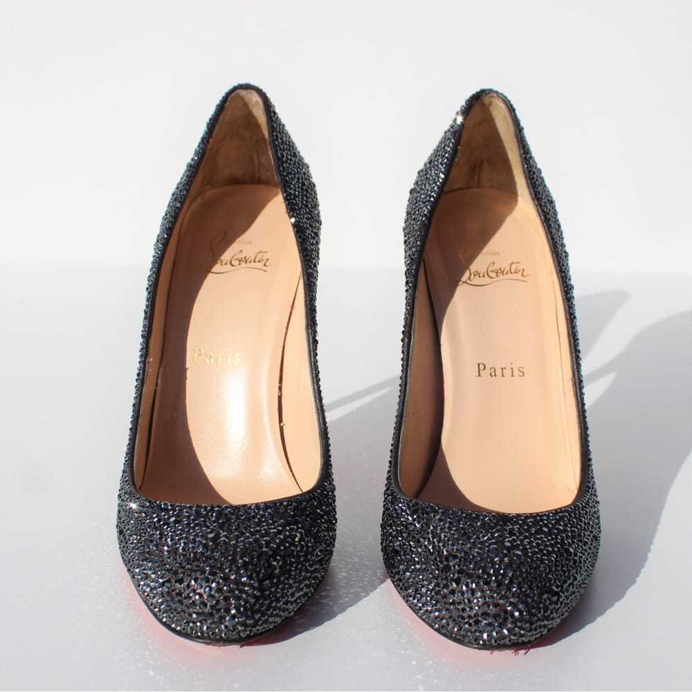 Christian Louboutin Fifi glitter heels - image 6