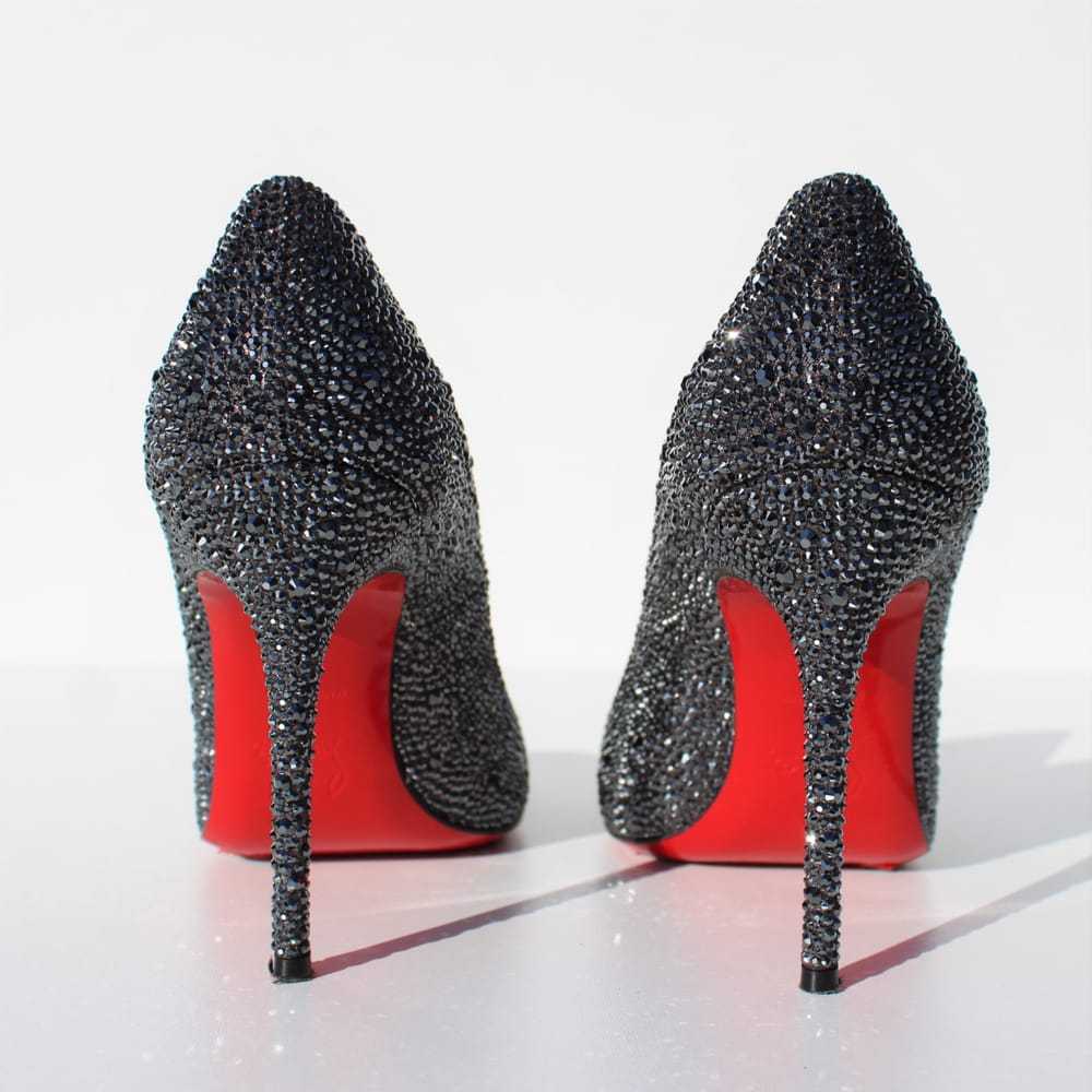 Christian Louboutin Fifi glitter heels - image 7