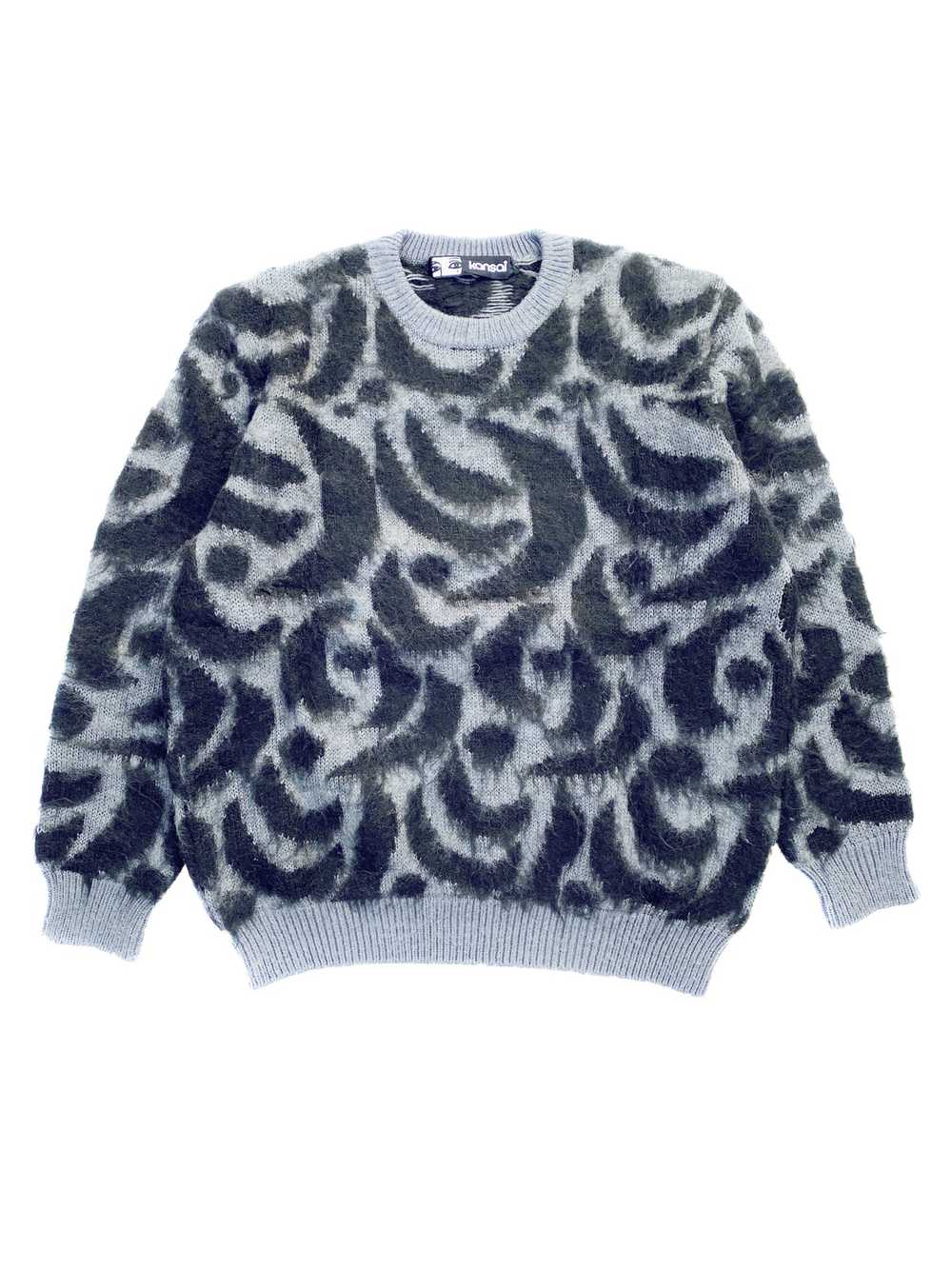 Kansai Yamamoto Mohair Tribal Sweater - image 1