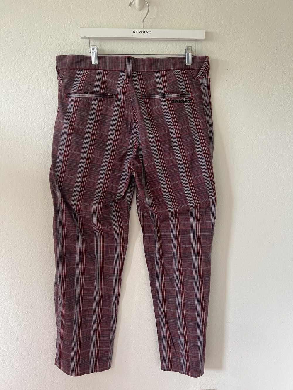 Oakley Oakley Checkered pants Red - image 2
