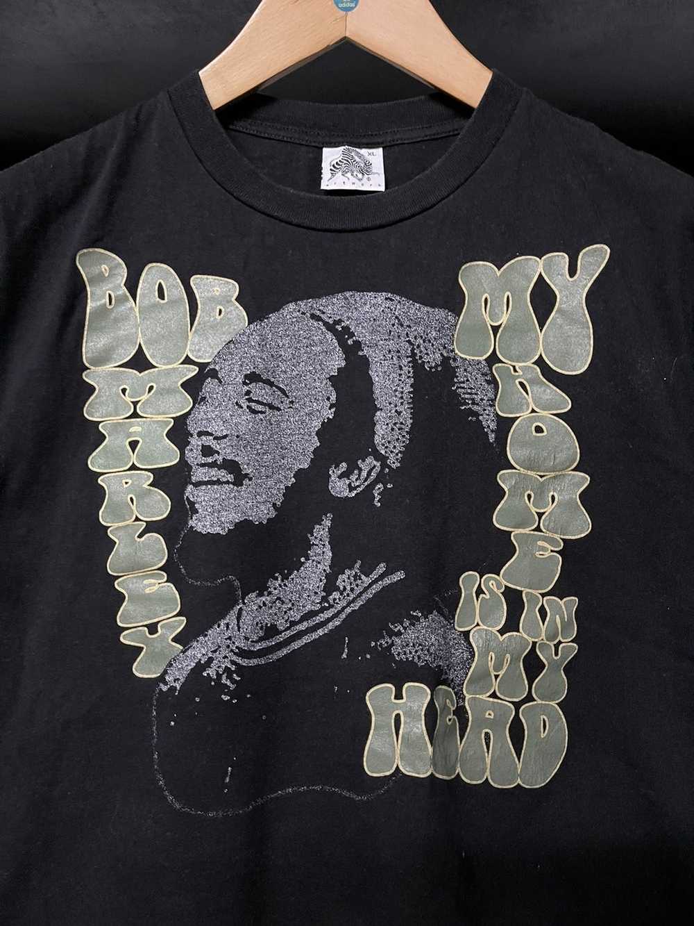 Art × Bob Marley × Vintage Vintage 90s Bob Marley… - image 2