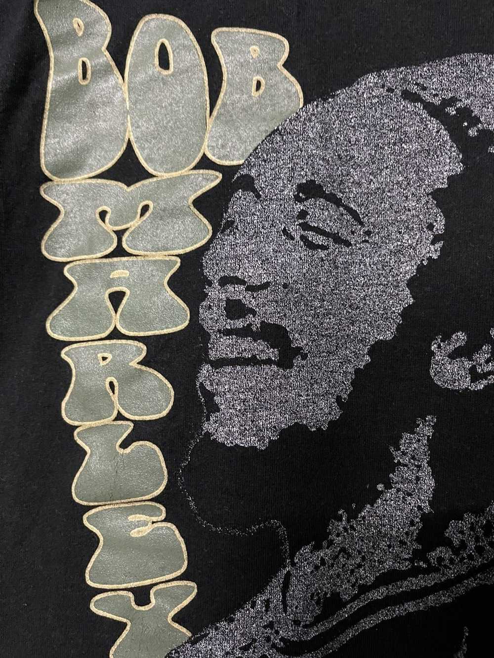 Art × Bob Marley × Vintage Vintage 90s Bob Marley… - image 3