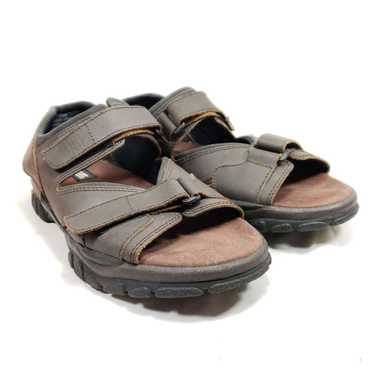 Chaco Classic Strap Sandals Brown Sunbeam Rugged Vibram Sole Mens Sz 12