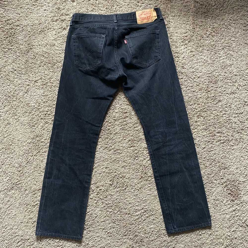 Levi's Levi’s 501 Black Denim Jeans - image 2