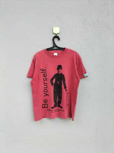 Vintage Charlie Chaplin Comedian Tshirt - image 1