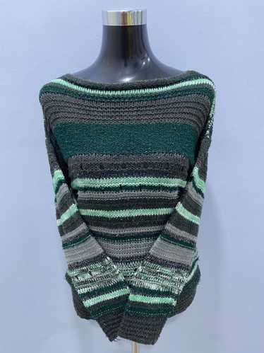 Vintage Vintage Suzanne Grae Brand Striped Knit Sw