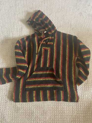 Mexican Threads Multi-color Poncho