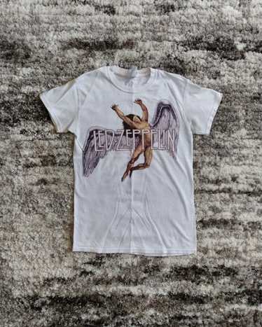 Daydreamer Led Zeppelin Four Square Merch Tee, Dirty White - Thyme Boutique  Hattiesburg