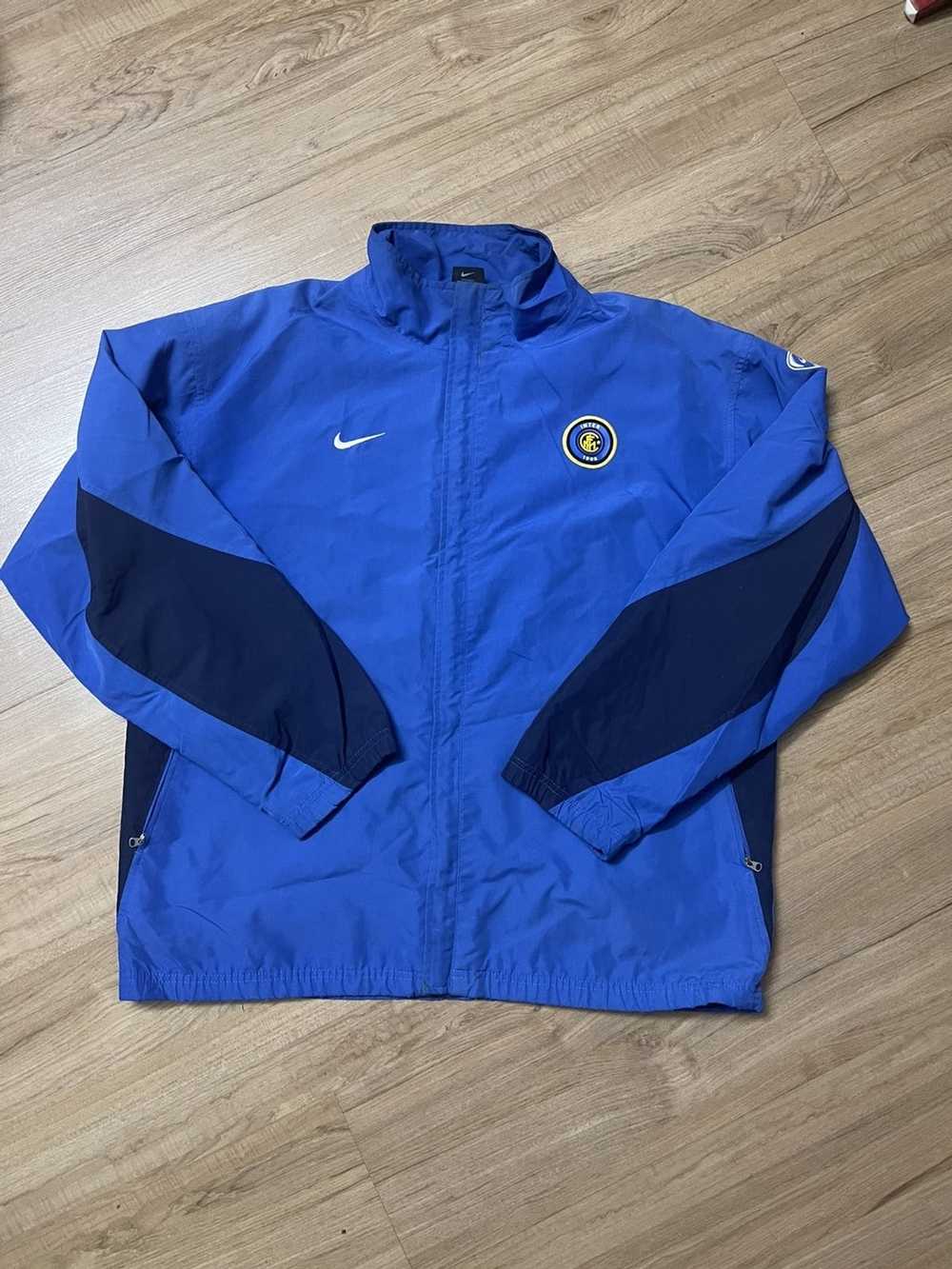 Nike × Vintage Vintage Inter Milan Nike windbreak… - image 1