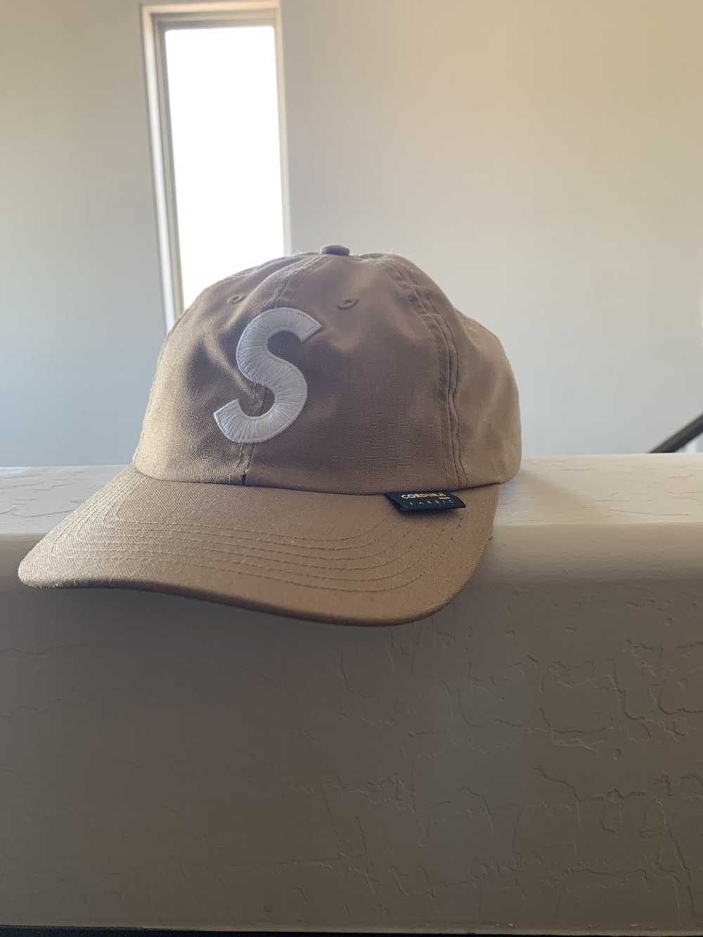 Supreme Supreme Cordura S logo 6-panel Hat Sand F… - image 1