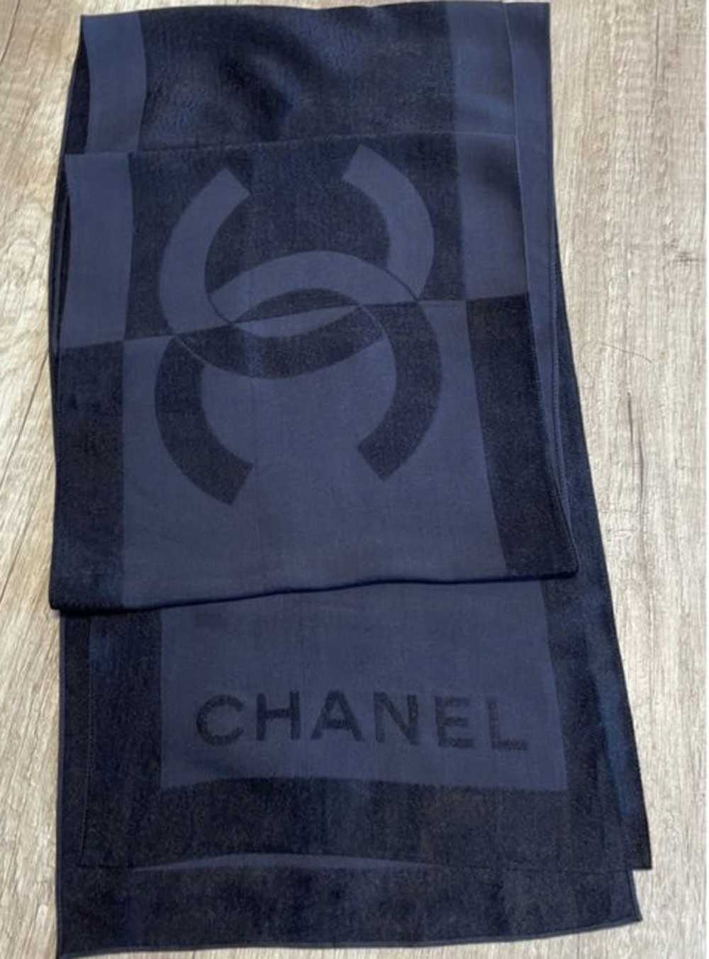 Chanel Chanel black neckerchief - image 3