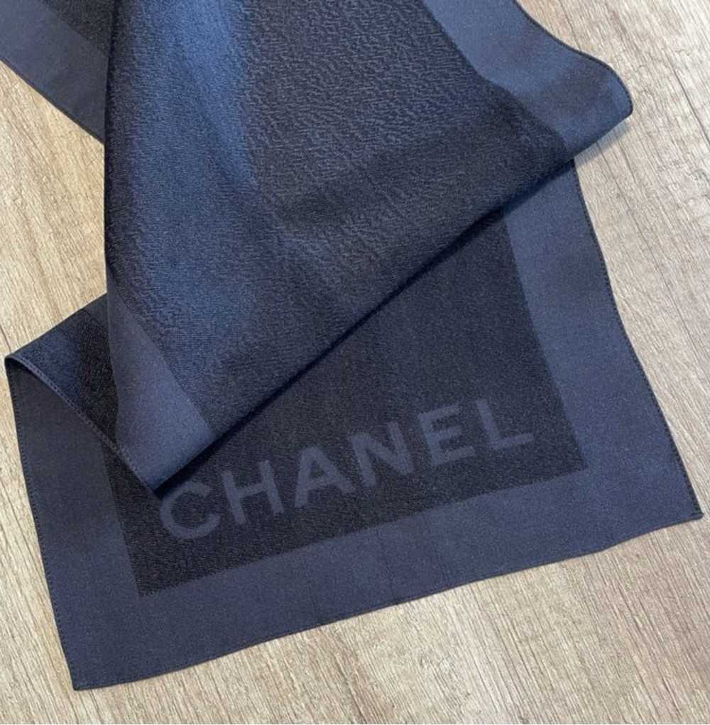 Chanel Chanel black neckerchief - image 5