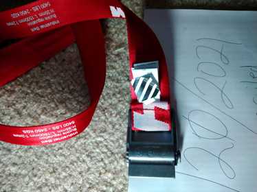 Off-White OFF-WHITE 2.0 Industrial Belt Red/White - image 1