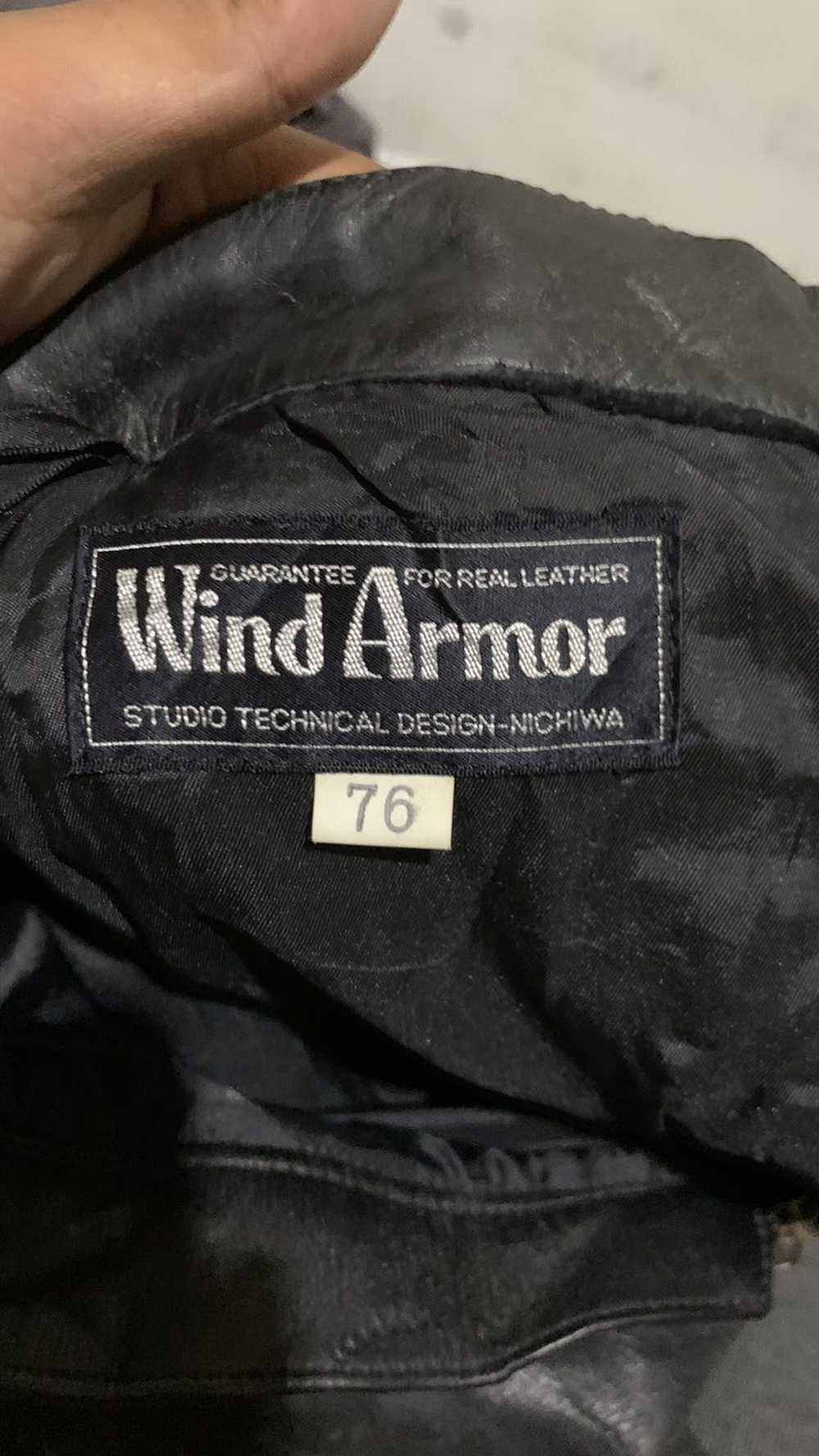 Deal Design Japan × Japanese Brand Wind armor lea… - image 10