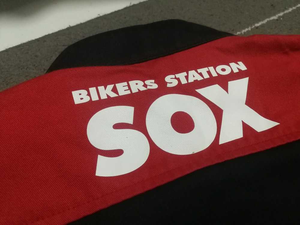 Japanese Brand × Racing × Vintage SUZUKI X SOX BI… - image 3