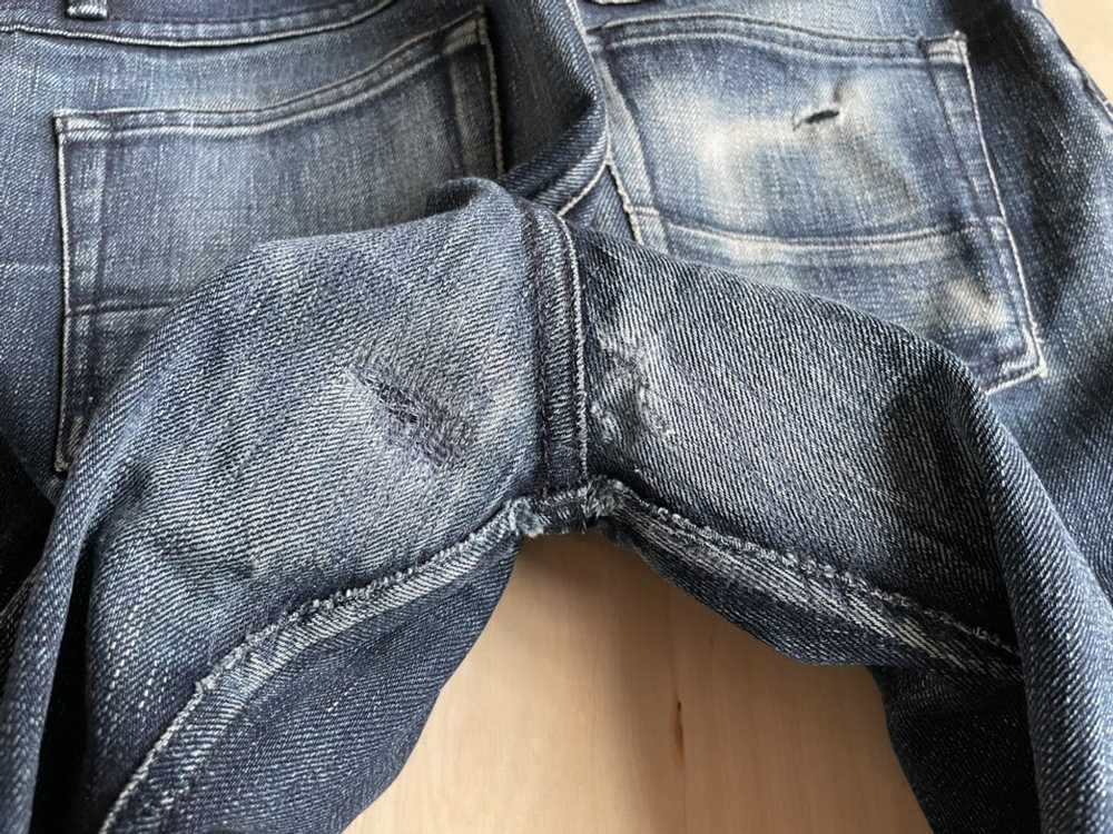 Gustin Slim Selvedge Denim Jeans Raw Indigo - image 10