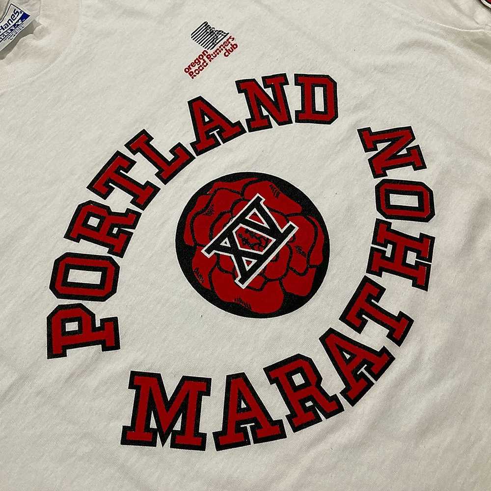 Vintage Vintage Portland Marathon T-Shirt - image 3