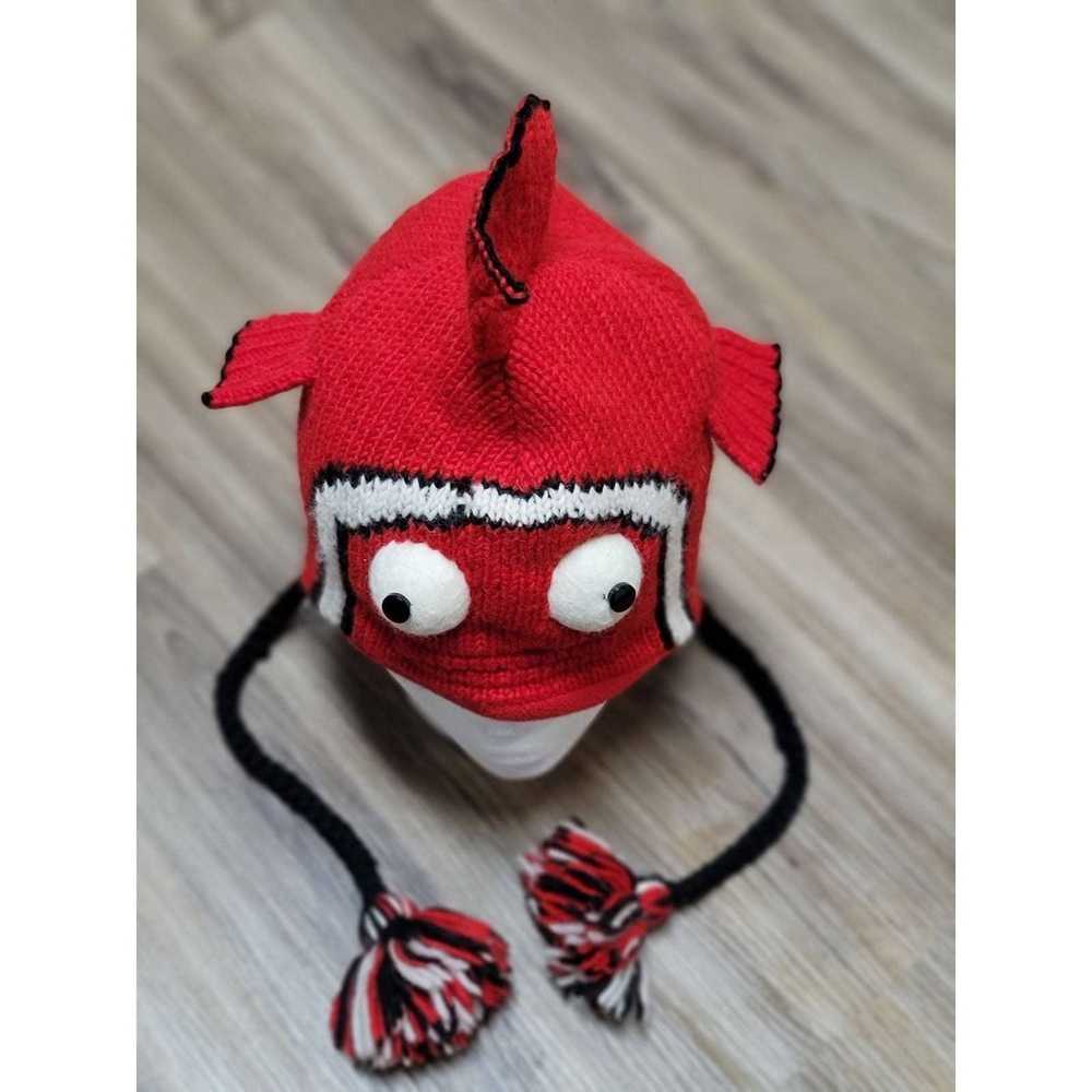 Other Vtg 100% Wool Finding Nemo Inspired Beanie … - image 3