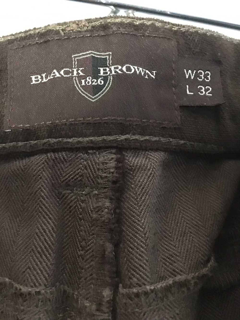 Black Brown 1826 Black Brown 1826 Striped Cotton … - image 7