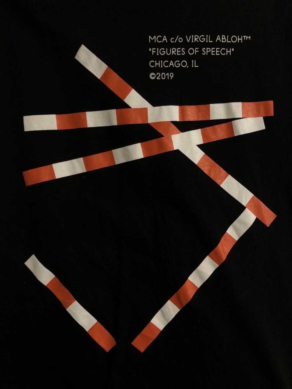 Virgil Abloh MCA Figures of Speech Tape Tee - image 4