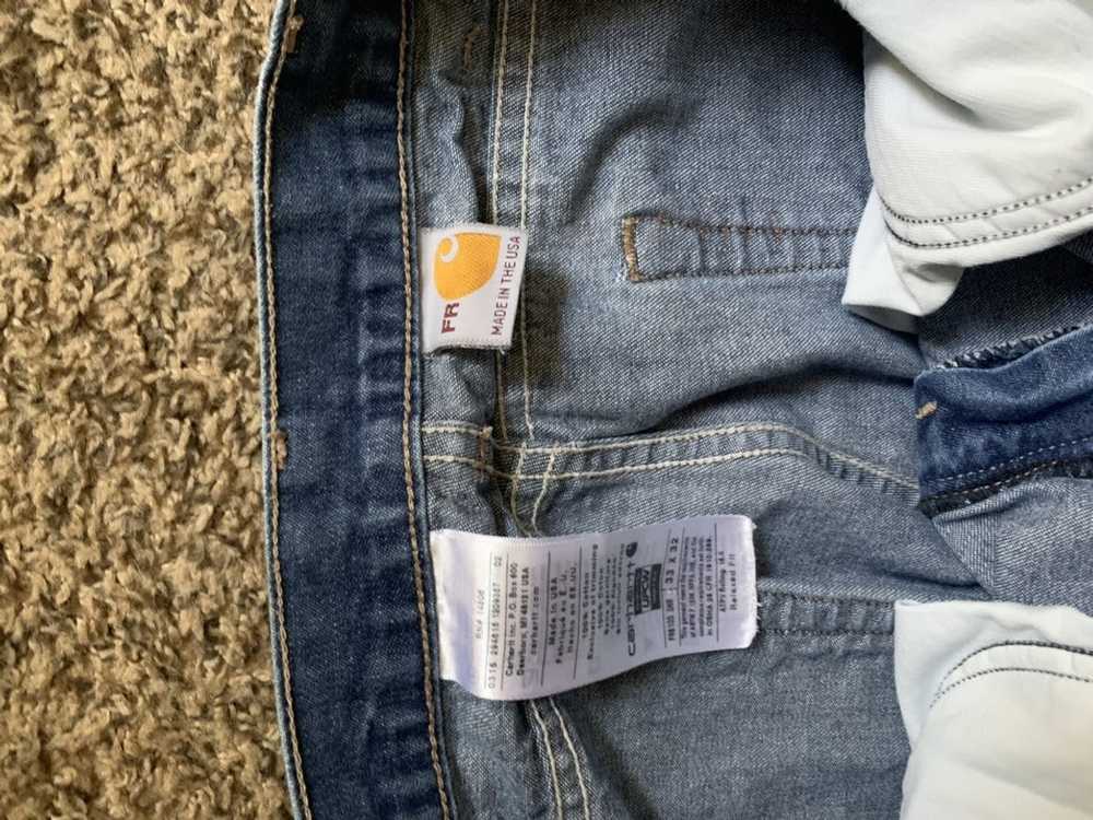 Carhartt Vintage Carhartt Fire Resistant Jeans Pa… - image 3