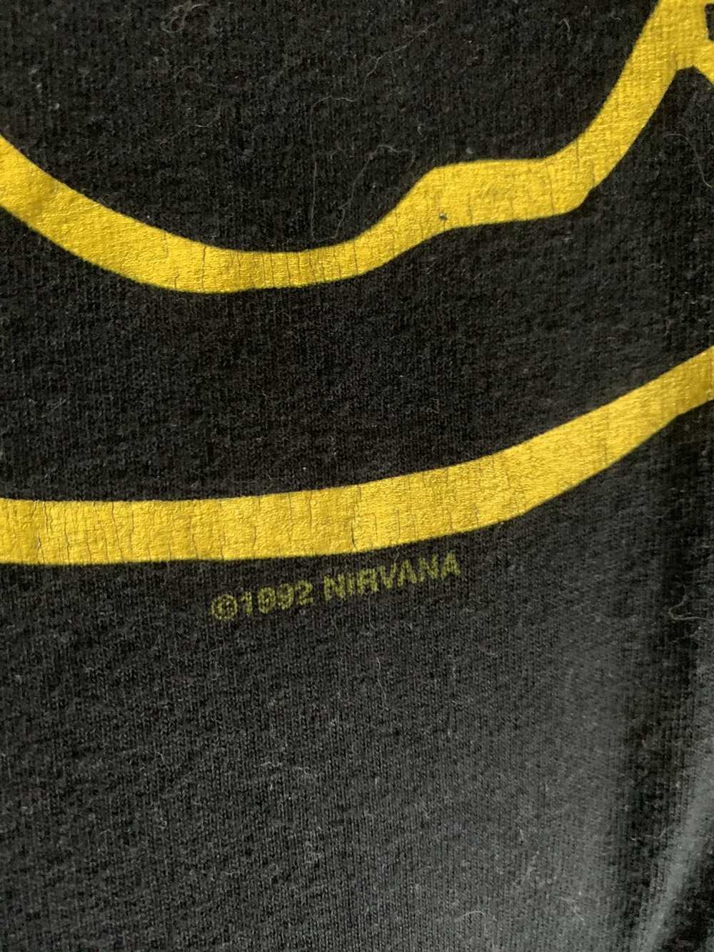 Vintage Vintage 1992 Nirvana T-shirt - image 2