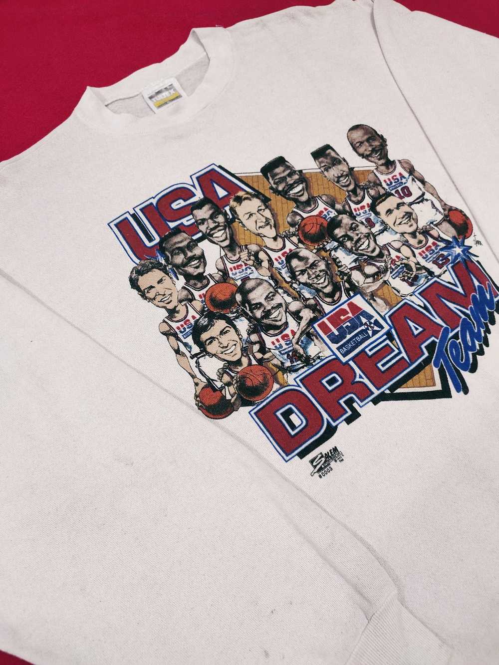 Rap Tees × Tultex × Vintage USA Dream Team Vintag… - image 2