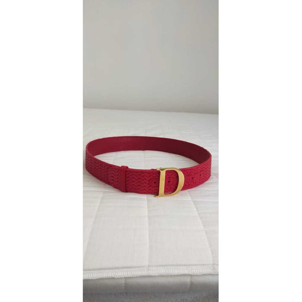 Dior Diorquake leather belt - image 10