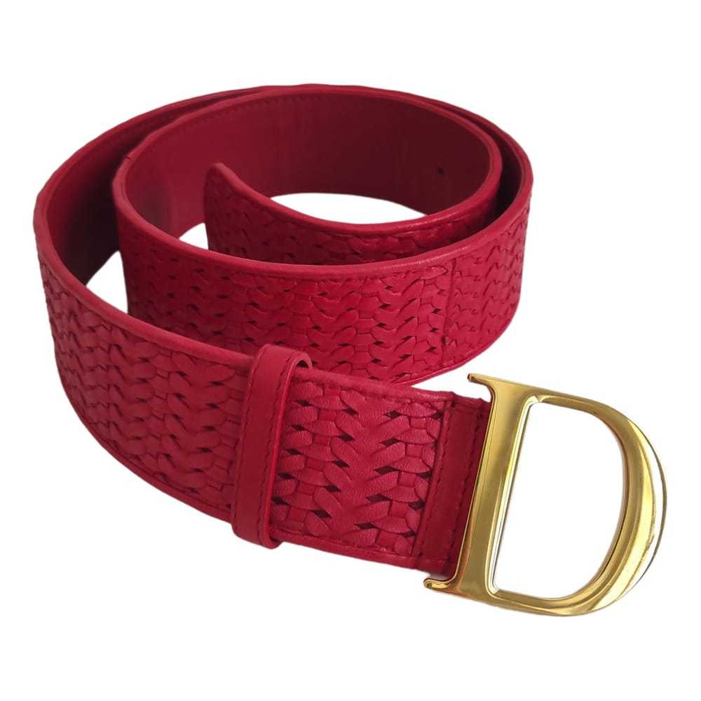 Dior Diorquake leather belt - image 1
