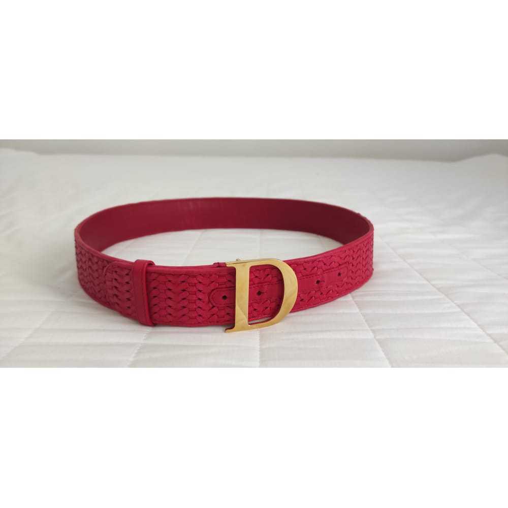 Dior Diorquake leather belt - image 4