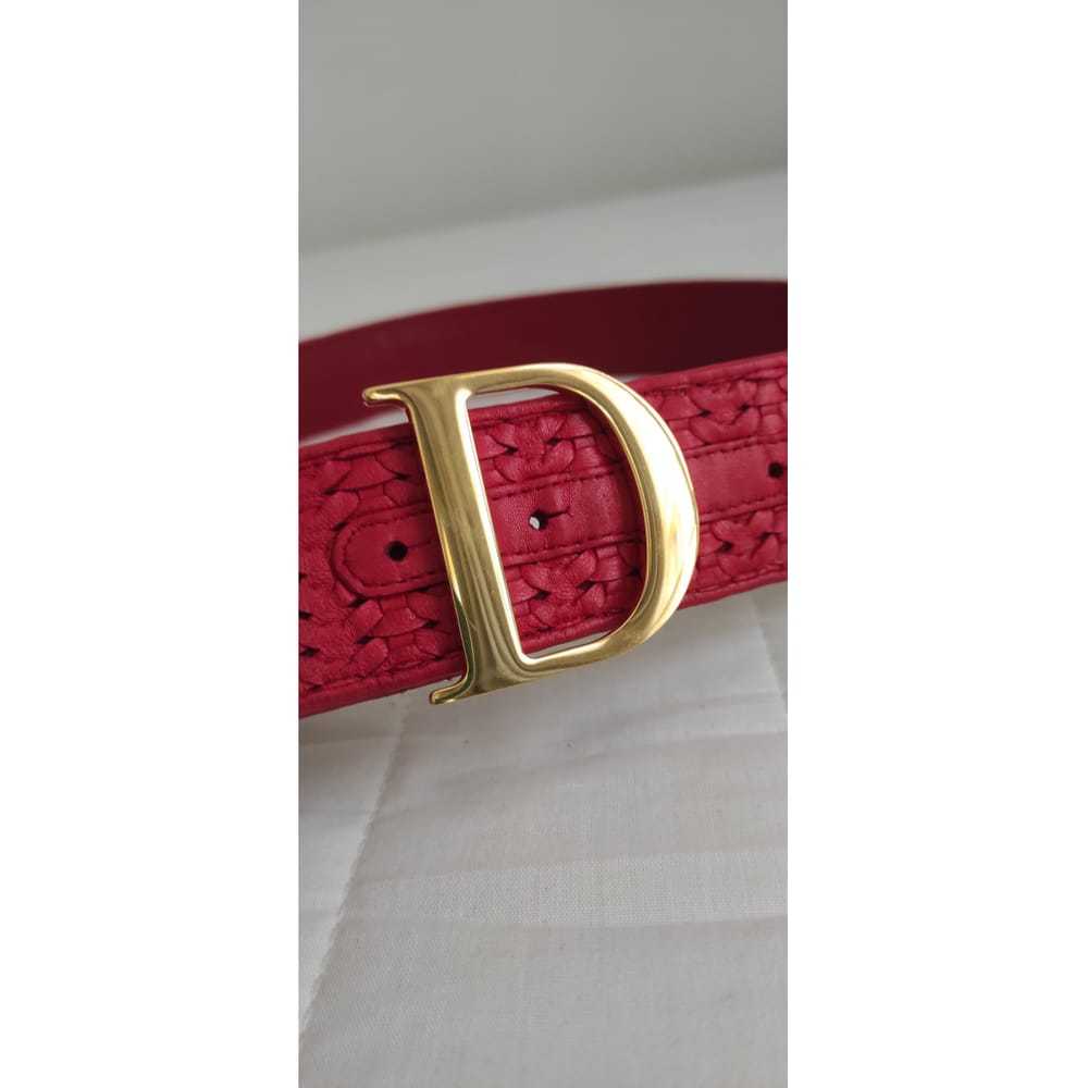 Dior Diorquake leather belt - image 7