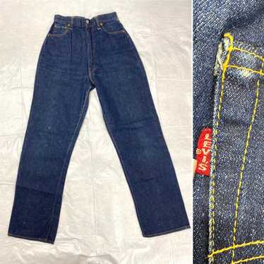 1940s 1950s Levi’s big E 701XX indigo blue jeans … - image 1
