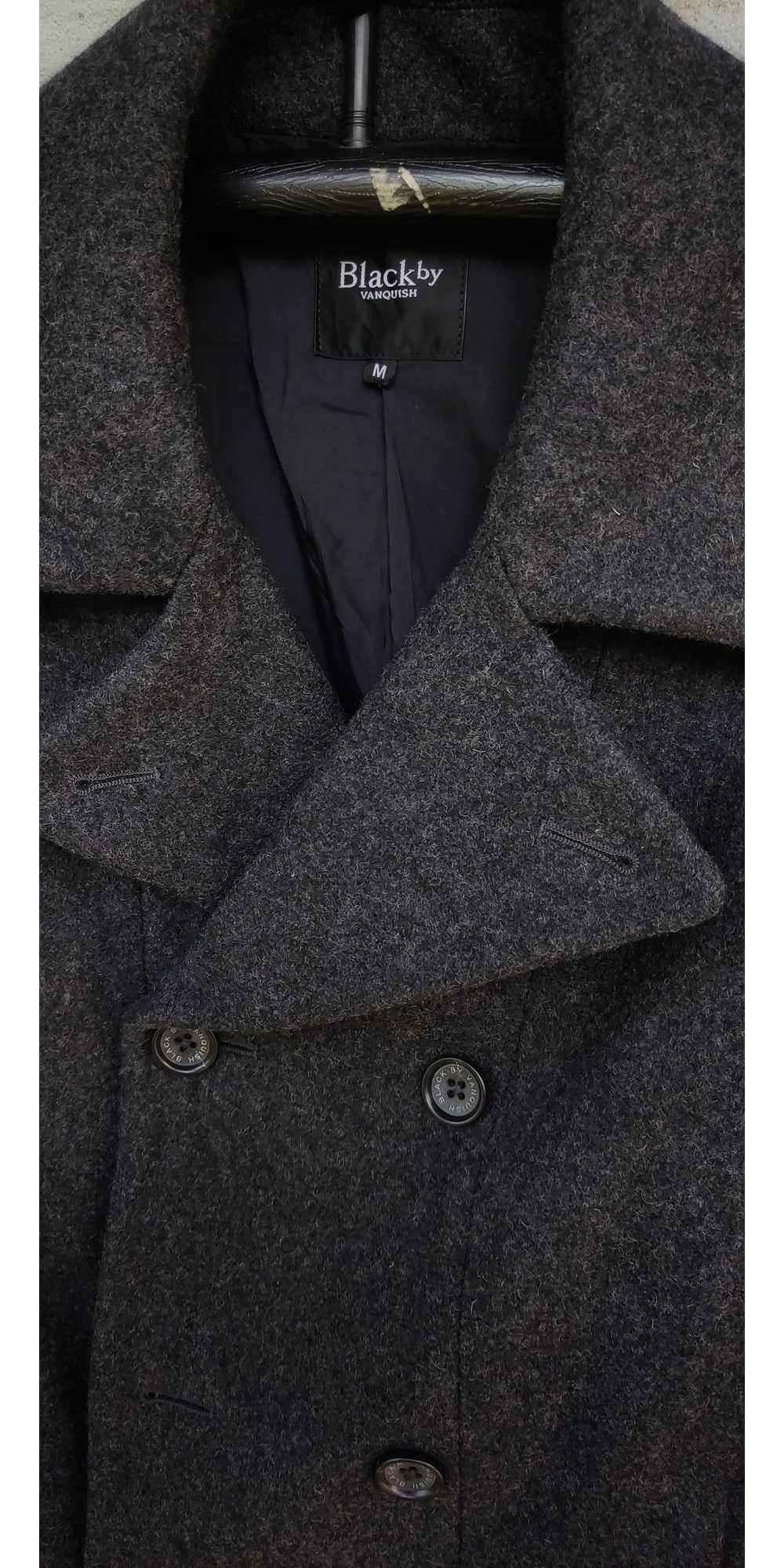 Vanquish Black by Vanquish wool coat - image 3