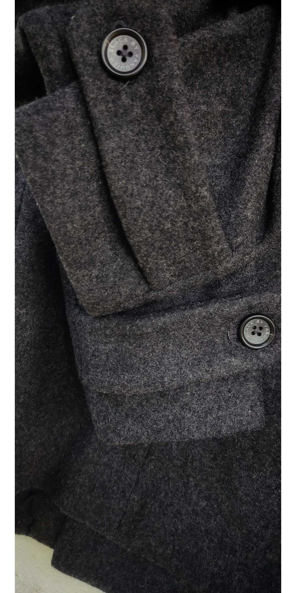 Vanquish Black by Vanquish wool coat - image 4