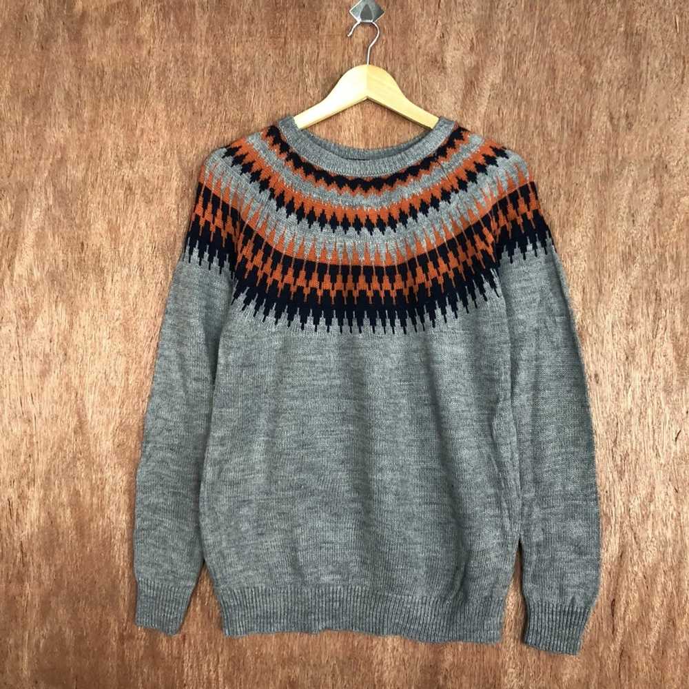 Aran Isles Knitwear × Art × Coloured Cable Knit S… - image 3