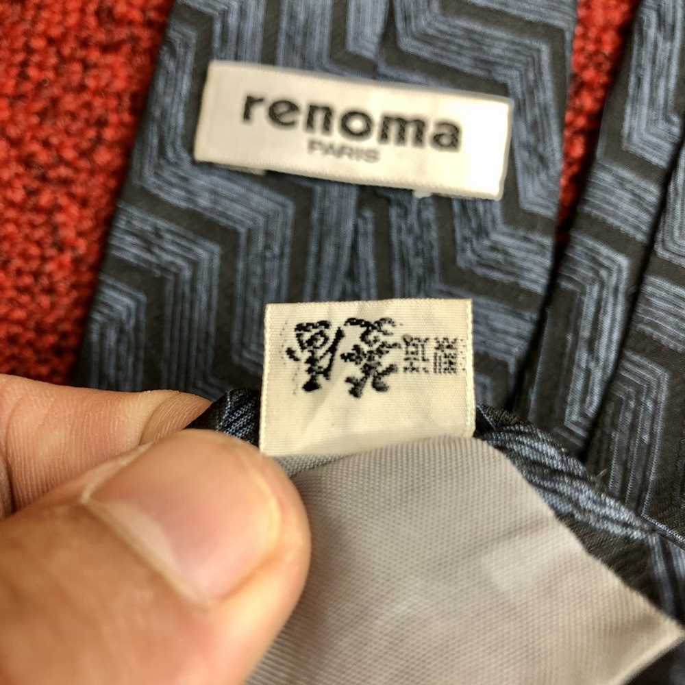 Luxury × Other × Renoma Renoma Paris Silk Tie wit… - image 6