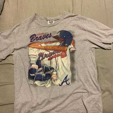 47 Brand Braves Wonder Boy Vintage Tubular T-Shirt - Men's